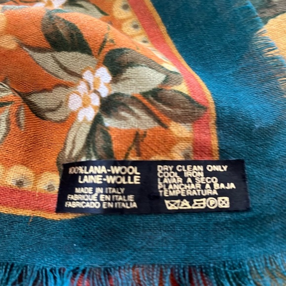 Unknown Designer - Made in Italy Lana-Wool Scarf - Picture 4 of 7